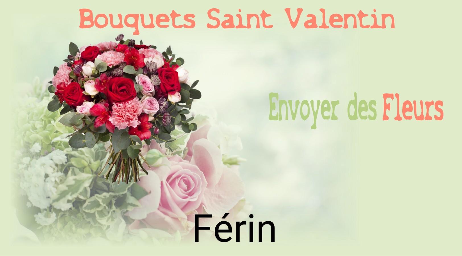 Roses de Saint-Valentin livrées à Férin